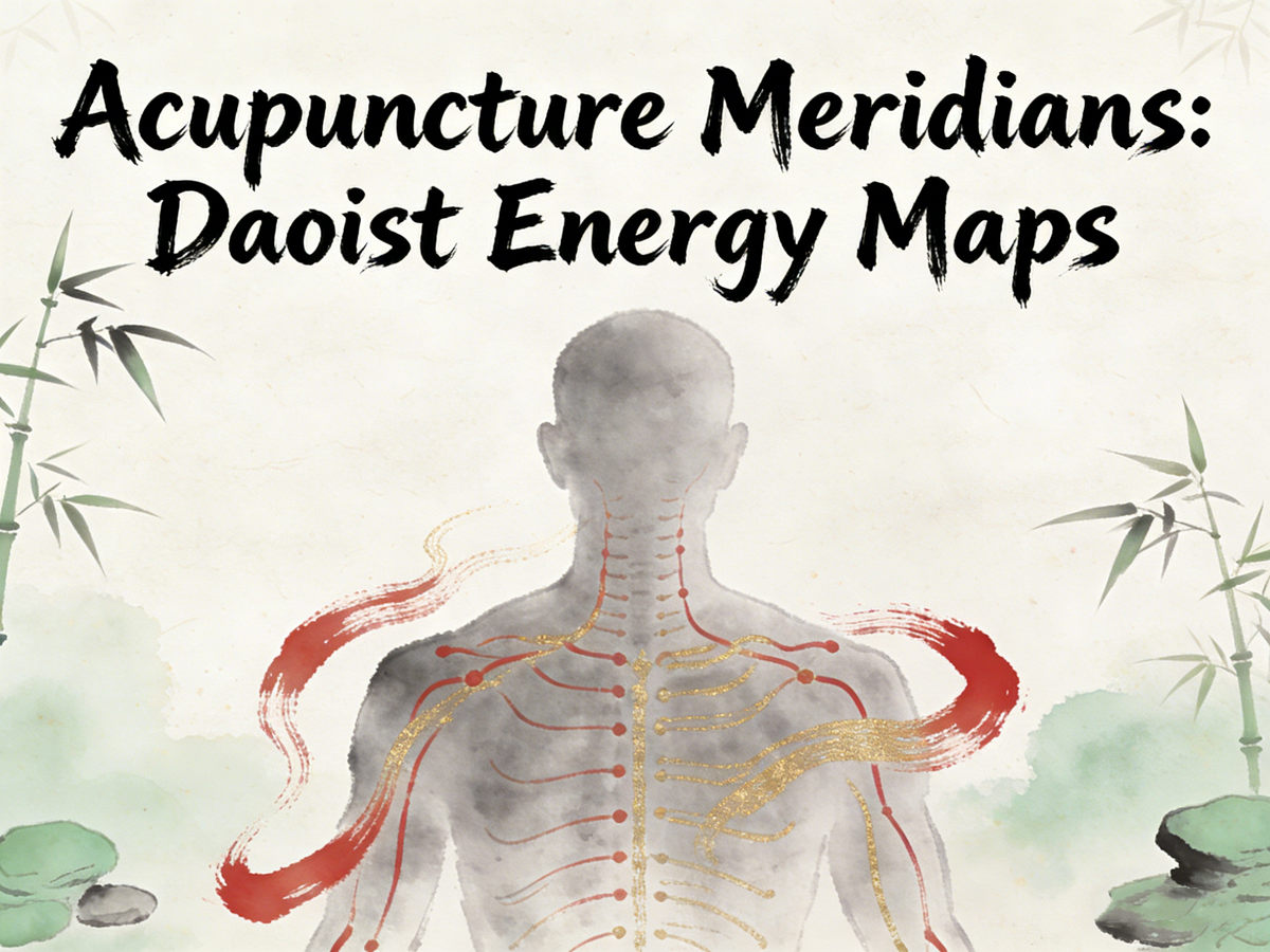 Acupuncture Meridians: Daoist Energy Maps - Dao Crafts