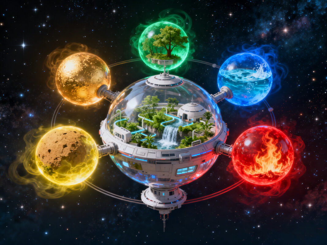 Daoist Principles in Space Habitat Design