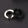 Daoist Titanium Steel Non-Tarnishing Yin Yang Clip Earrings