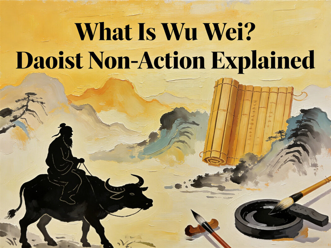What Is Wu Wei Daoist Non-Action Explained