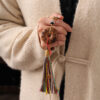 Taoist Lightning-Struck Wood Tassel Ping An Knot Spiritual Protection Charm (2)