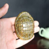 Carved Green Sandalwood Turtle Shell – Wealth Prosperity Ornament (2)