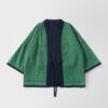 Double-Sided Denim Cotton Reversible Double-Dyed Retro Taoist Robe