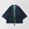 Double-Sided Denim Cotton Reversible Double-Dyed Retro Taoist Robe (2)