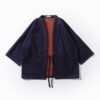 Double-Sided Denim Cotton Reversible Double-Dyed Retro Taoist Robe (4)