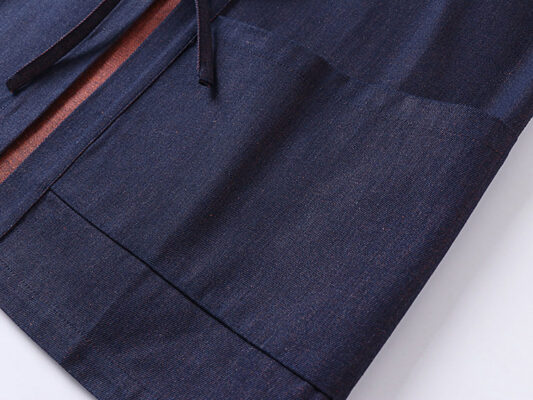 Double-Sided Denim Cotton Reversible Double-Dyed Retro Taoist Robe (8)