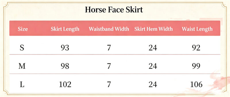 Skirt Size