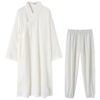 Wudang Summer Sanqing Taoist Robe White