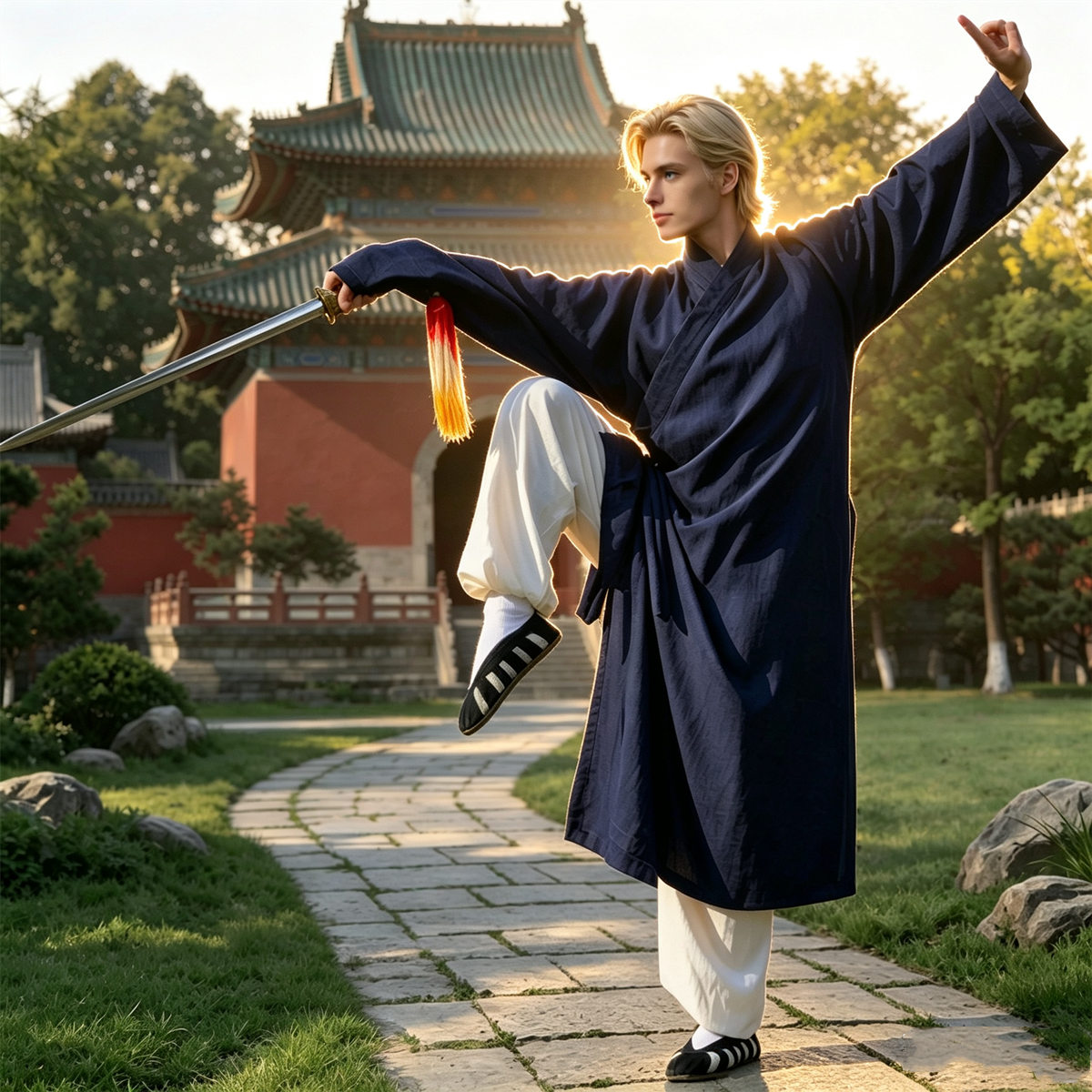 Wudang Summer Sanqing Taoist Robe Wudang Summer Sanqing Taoist Robe